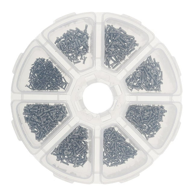 Juego De Herramientas De Reparación De Tuercas Y Tornillos Para Gafas De Sol, Color Plateado Sunnimix Gafas