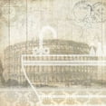 thumbnail image 2 of Allen, Kimberly 12x12 Black Ornate Wood Framed with Double Matting Museum Art Print Titled - Travel 3, 2 of 4