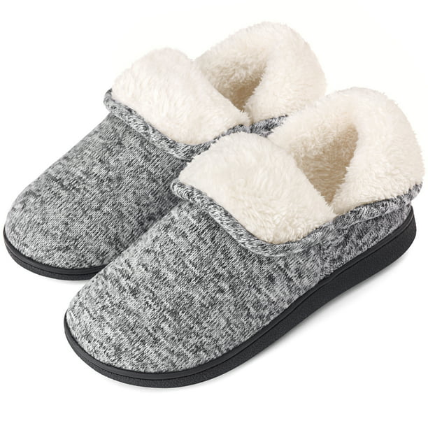 Vonmay - VONMAY Women's Fuzzy Slippers Boots Memory Foam Booties House ...