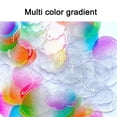 thumbnail image 4 of 40PCS Acrylic Blanks with 50 Colorful Bead Chain, Transparent Gradient Acrylic DIY Ornament Blanks for Key Chain Craft Hanging Christmas Decor(Color Random), 4 of 6
