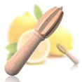 thumbnail image 4 of Herramientas para bebidas de frutas, exprimidor de cítricos de madera, exprimidor de cono de limón, exprimidor manual, triturador de cocina, sup, 4 of 5