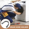 thumbnail image 3 of Koolleo 10pcs Washing Machine Drain Hose Holder Drain Hose Guide Assembly U Bracket, 3 of 6