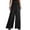 Black, variant on Womens Wide Leg Palazzo Pants 2026 Summer Spring Fashion High Waisted Casual Flowy Work Dress Pants Trousers Office Slacks Black XL