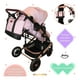 thumbnail image 3 of Carriola 6 En 1 | Base Mecedora | Autoasiento | Amalfi Ibaby rosa, 3 of 10