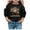 Black, variant on lnmuld Hoodies for Teens Solid Color Girls' Autumn and Winter Cute Cow Print Round Neck Long Sleeve Casual Hoodless Sweatshirt Size:5-6 Years