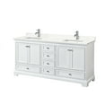 thumbnail image 3 of Wyndham Collection WCS202072DKGGTUNSMXX Deborah 72" Free Standing Double Basin Vanity Set, 3 of 7
