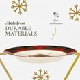 thumbnail image 5 of Spode Christmas Tree Tartan Salad Plate (Set of 4) - 7.75" Earthenware Plate, Holiday Tableware for Serving Salads, Appetizers, Desserts - Dishwasher and Microwave Safe, Festive Christmas Dinnerware, 5 of 8