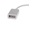 thumbnail image 5 of Cable conversor de audio Yashi de 3,5 mm a USB 2.0 hembra color blanco, 5 of 5
