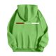 thumbnail image 4 of MHFRRA Sudadera con Capucha con Estampado de Letras para Un Uso Diario Cómodo, Ideal para Salidas Informales y Capas Elegantes Verde, 4 of 5