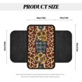 thumbnail image 6 of Uourmeti Car Center Console Cover Pad with Sunflower Giraffe Print, Soft Non-Slip Polyester Cover for Most Cars and SUV Interior, 6 of 6