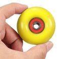 thumbnail image 5 of Uxcell 52mm Skateboard Wheels and Bearings Set Street Wheels for Skateboards Cruiser Wheel 95A, Yellow Red 4 Pack, 5 of 6