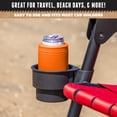 thumbnail image 2 of DUALIE Enfriador de latas 3 en 1 con aislamiento – Tamaño universal para latas de 12 onzas, latas delgadas y botellas, color naranja, 2 of 6