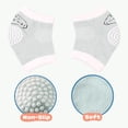 thumbnail image 3 of 3 Pairs Crawling Anti-Slip Knee,Knee Protectors，Baby Knee Pads for Crawling, 3 of 5