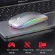 thumbnail image 5 of Wireless Mouse,LED Mouse(BT 5.1+2.4G) Rechargeale&Noiseless Bluetooth Mouse,2.5G Wireless, 5 of 5