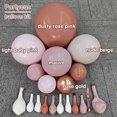 thumbnail image 3 of Kit de guirnaldas con forma de globo Partycus Dusty, de doble relleno, rosa rosa, 3 of 7