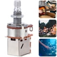 thumbnail image 3 of Potenciómetro de guitarra conveniente de usar material metálico Potenciómetro de control de guitarra grifo de bobina de bajo eléctrico de oficina para potenciómetro de ANGGREK Otros, 3 of 8
