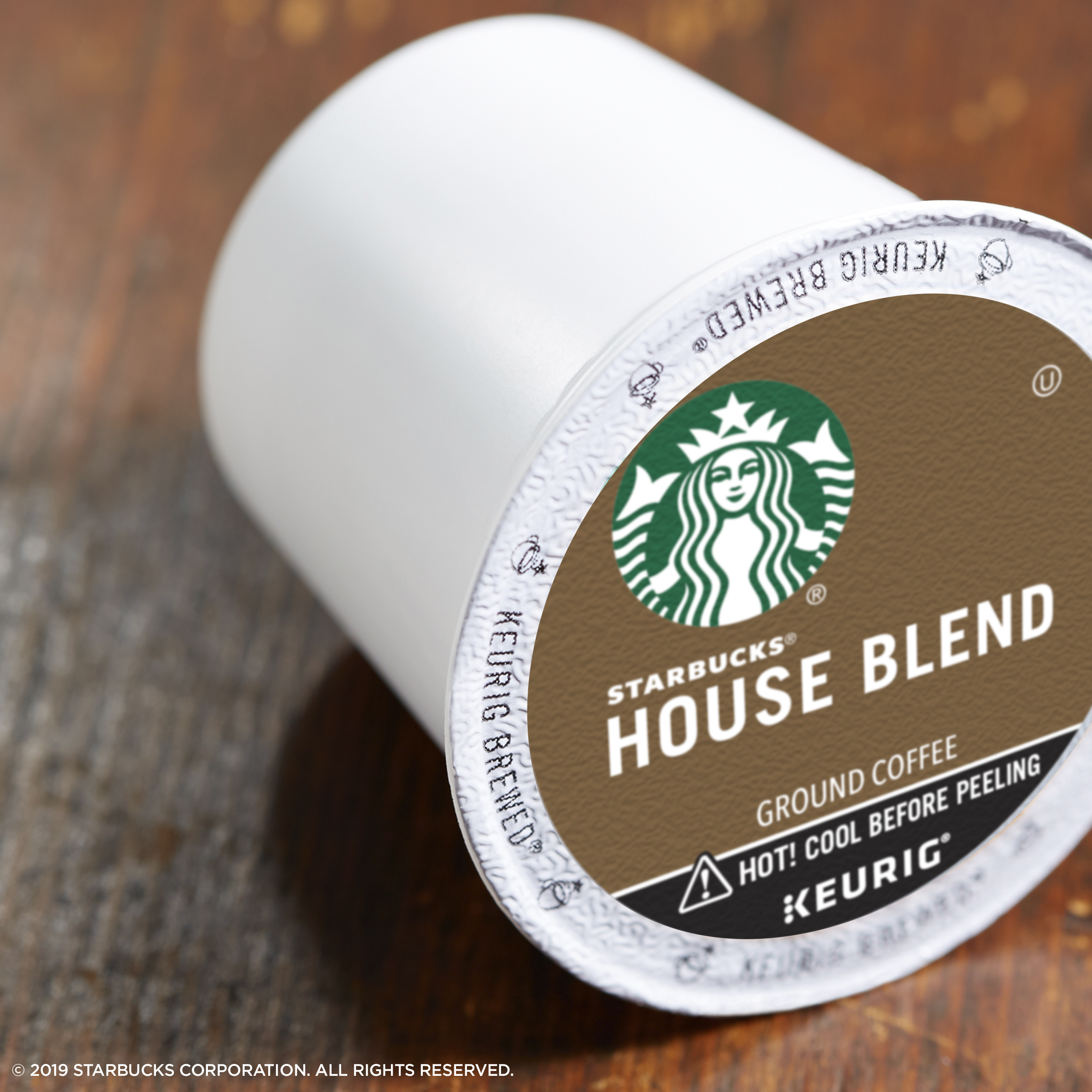 Starbucks Medium Roast K-Cup Coffee Pods — House Blend for Keurig Brewers — 1 box (16 pods) - image 2 of 6