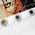 thumbnail image 3 of Erosebridal 3D Leopard Curtains and Drapes (42x90), Tree Branches 30%-50% Blackout Curtains for Bedroom, Jungle Animal Decor, 3 of 5