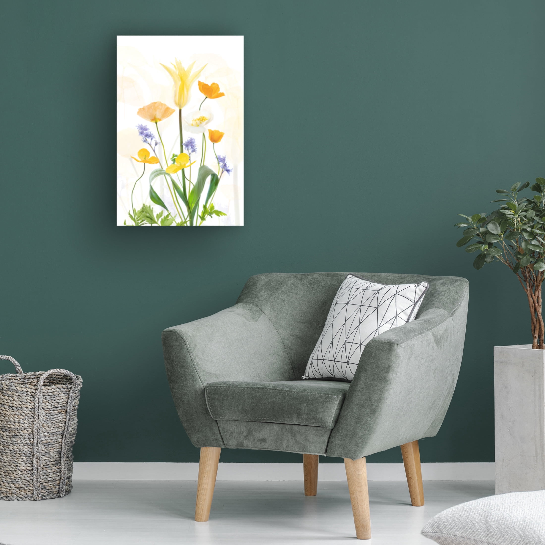 Trademark Fine Art Sharon Williams  Spring Splendour Canvas Wall Art