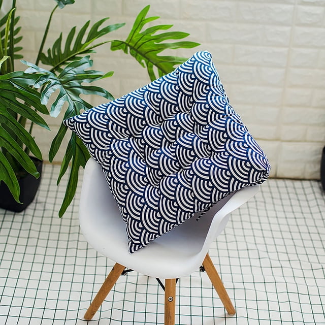 Xihbxyly Cojín para Sofá de Exterior, Relleno de Algodón Perlado Suave, Cómodo y Resistente, Ideal para Casa, Oficina o Patio, Correa Resistente, Multicolor, 45 X 45 Cm.
