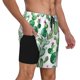 thumbnail image 2 of Balery Cactus Plants1 Bañador para hombre, shorts de playa de secado rápido con entrepierna y forro de compresión-3X-Large, 2 of 6