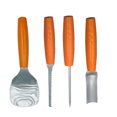 thumbnail image 3 of Monstrate Kit de herramientas para tallar calabazas, juego de herramientas de farol de calabaza de acero inoxidable, cortadores de decoración de Halloween Kits de decoración para fiestas No.01 Monstrate GJ4550-01, 3 of 6