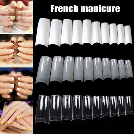 Selm White Black Transparent Nails Half French False Nail Art Tips Acrylic Uv Gel Manicure Tip Salon Tool Free 100pcs Transparent A Walmart Canada Selm White Black Transparent Nails Half French False Nail Art Tips Acrylic Uv Gel Manicure Tip Salon Tool Free 100pcs Transparent A Walmart Canada