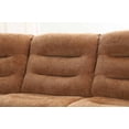 thumbnail image 3 of ACME Emmy Chenille Fabric Power Motion Sectional Sofa with USB Port in Orange, 3 of 16