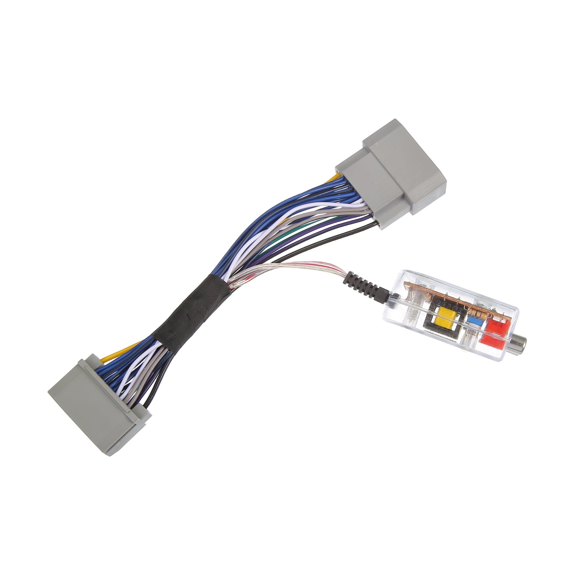 Unique Bargains Radio Amp Subwoofer Amplifier Plug Play Wire Harness Adapter