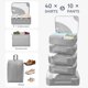 thumbnail image 4 of Juego de cubos de embalaje OlarHike (todo incluido, 10 unidades), para maletas, color gris, 4 of 7