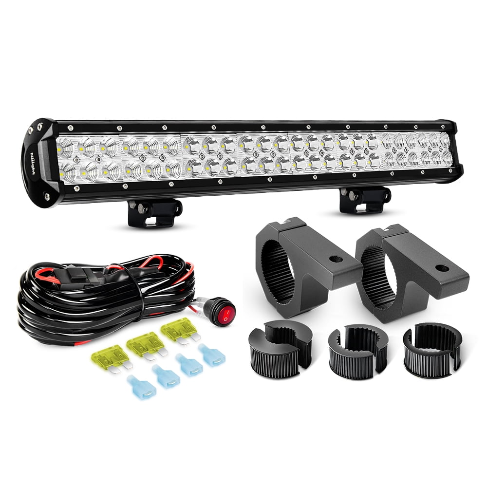 Nilight 1PCS 23 Inch 144W Spot Flood Combo LED Light Bars OffRoad