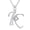 K, variant on Happy New Year Gift Gold Necklace Stack Fashion Women Gift 25 English Letter Name Chain Pendant Necklaces Jewelry(P,One Size)