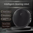 thumbnail image 4 of AI Smart Robotic Vacuum Cleaner, 3-in-1 Sweep/Mop/Vacuum, Rechargeable & Long-Lasting Battery, Low Noise Floor Cleaning Robot for Pet Hair, Hardwood Floors & Carpets, 4 of 6