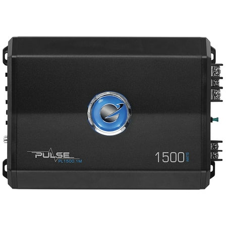 Planet Audio PL1500.1M Pulse Series Monoblock Class AB Amp (1,500 (Best Class Ab Car Amplifier)