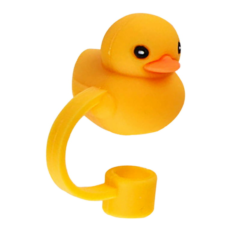 Rubber Duck Straw Topper Straw Buddy Multiple Colors 