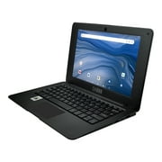 CHIBBS 10.1 Inch IPS Screen Kids Laptop Computer, Linux-Android 12.0 OS, 2gb Rom+64gb Rom, Wi-Fi- Black