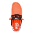 thumbnail image 5 of Heydude Wally Tri Party Casual Shoe | 42608-9CK Orange, 5 of 6