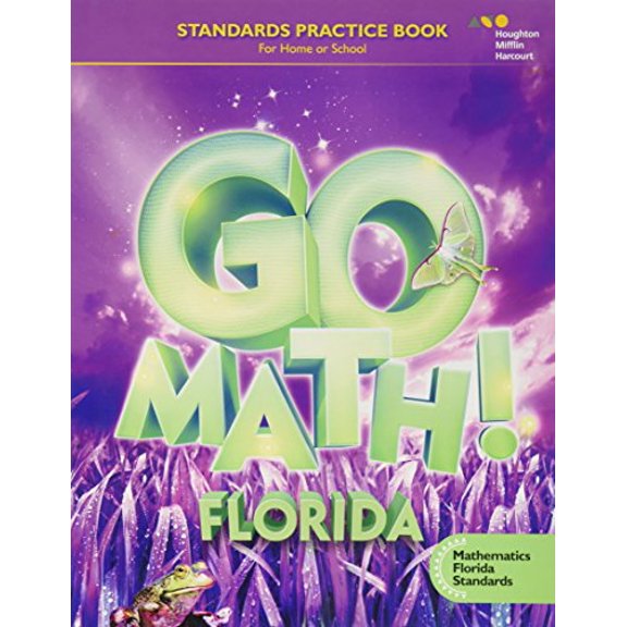 Pre-Owned Go Math! Mafs Student Standards Practice Book Grade 3, (Paperback)