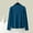 Dark Blue, variant on Women Spring Tops Lightweight Ruffle Mock Neck Solid Color Long Sleeve Undershirt - Half High Neck Ribbed Tops Ribbed Lettuce Trim Soft Base Layer - Fitted Casual Homewear for Women Black L