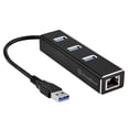 thumbnail image 1 of Silver Stone Technologies Adaptateur Réseau 3 Ports USB 3.1 Hub & RJ45 Gigabit, 1 of 1