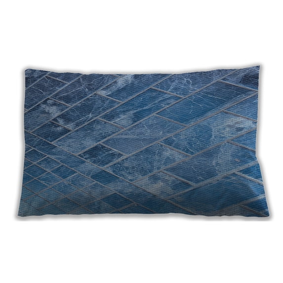 Ahgly Company Indoor Rectangular Patterned Lumbar Throw Pillow, 13 inch by 19 inch