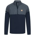 thumbnail image 2 of Men's Levelwear Navy Houston Astros Classic Stripes Insignia 2.0 Pullover, 2 of 3