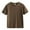 Coffee, variant on Feancey Solid Color T Shirts for Toddler Boys Short Sleeve Round Neck Tops Kids Casual Summer T-Shirt Girls Cute Tees Summer Sales Clearance Army Green 4 Years