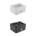 thumbnail image 1 of lionlar 2 Pieces Mini Money Box Stainless Steel Security Lock Safe, 1 of 9