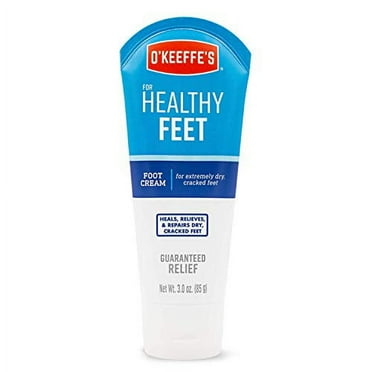 O'Keeffe's Healthy Feet Foot Cream for Extremely Dry, Cracked Feet, 3 Ounce Tube, (Pack of 1)