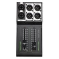thumbnail image 1 of Controlador Estéreo Pasivo, Entrada de Teléfono XLR Volúmenes pasivos Controlador Profesional DE 70 mm Faders Amplio Compatibilidad para un Ajuste de Volumen Preciso, 1 of 7