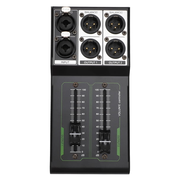 Ajustador De Nivel De Sonido Pasivo, Controlador De Sonido Pasivo Carcasa Metálica Para Un Ajuste De Volumen Preciso