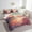 Pink Orange Brown, variant on 7pcs Cartoon Penguin Twin Comforter Set for Kids Boys Girls Beach Themed Bedding Comforter Sets, Antarctic Animal Bed in a Bag Cute Wildlife Bedding Set, Coastal Sea Ocean Marine Bed Sheets Set