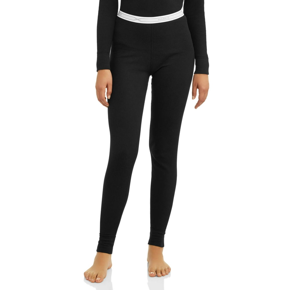Hanes Hanes Women's XTemp Thermal Waffle Pant with FreshIQ Walmart