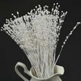 thumbnail image 7 of Zhaomeidaxi 50 Stems Faux Pearls String Wedding Bouquet Floral Beaded Sticks for DIY Bride Bouquet, Wedding Party Garland Decor, Table Centerpiece, 7 of 7
